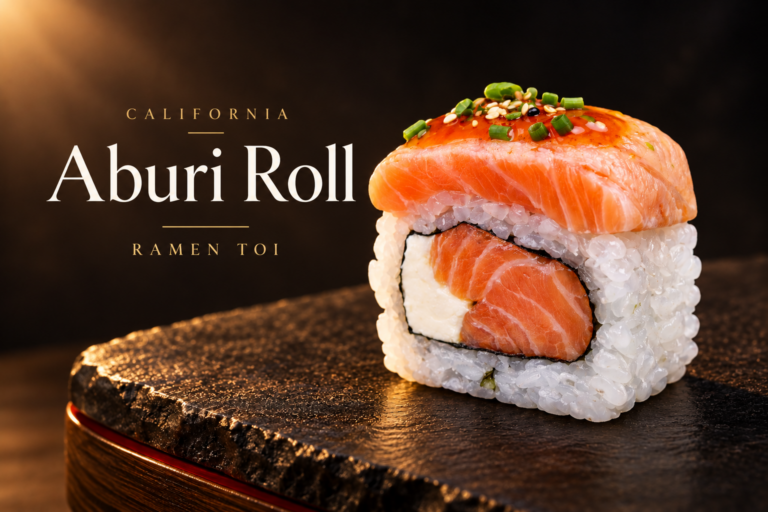 California Aburi Roll — Ramen Toi