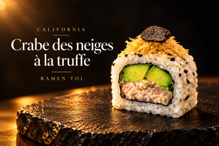 Crabe des neiges à la truffe — Ramen Toi